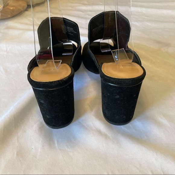 Banana Republic block heel mules sz 9.5 medium - Picture 3 of 9